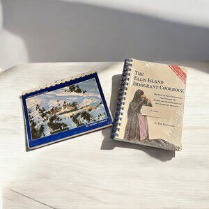 Menus From The Pacific Northwest Cookbook & The Ellis Island Immigrant Cookbook